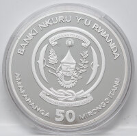 Ruanda 2026 50 RW Francs - Jahr des Pferdes - PP - coloriert