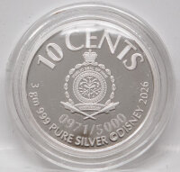 Niue 10 Cent 2026 - Dagoberts Glückstaler - Silber