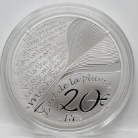 Frankreich 20 Euro 2026 - Agatha Christie - Silber PP