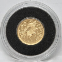 Rückseite der 0,5 g Goldmünze Pitcairn 2026...