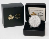 Die Motivseite zeigt ein würdevolles Porträt...