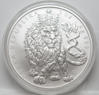 Rückseite der 5 oz Silbermünze 2026...
