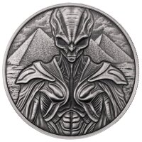 Motivseite: Detailreiches Alien-Architekten-Motiv mit...