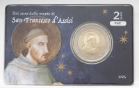 Rückseite der Coincard mit dem Siegel der...