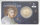 Rückseite der Coincard mit dem Siegel der Münzstätte.