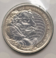 Die Vorderseite präsentiert das offizielle Porträt Seiner Majestät König Charles III., gestaltet von Martin Jennings, sowie den Nennwert und das Ausgabejahr 2026.