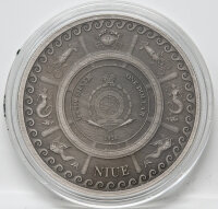 Niue 1 Dollar 2026 - Mythical Creatures - Kraken - antique finish