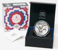 Die Rückseite zeigt filigran gestaltete...