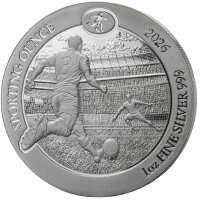 Rückseite der 1 Unze Ruanda Sporting Ounce 2026...