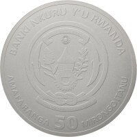 Vorderseite der 1 Unze Ruanda Sporting Ounce 2026...