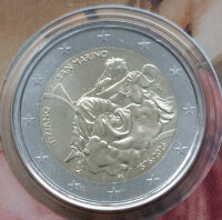 Vorderseite der 2 Euro Münze San Marino 2026 Tiziano...
