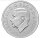 Linksprofil von König Charles III. vor einem feinen Guilloche-Hintergrund. Die Umschrift lautet CHARLES III D G REX F D 2 POUNDS.