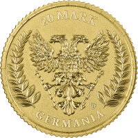 Germania 20 Mark 2026 - 1/10 oz. Gold BU - Safepack