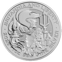 Die meisterhafte, kombinierte Darstellung der Britannia...