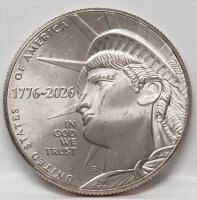 Vorderseite des US Half Dollar 2026 Enduring Liberty mit...