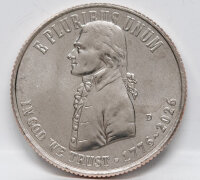Rückseite des Denver Quarters mit dem historischen Jubiläumsmotiv.
