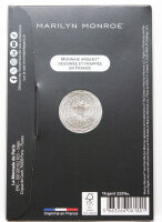 Rückseite der Frankreich 10 Euro 2026 Marilyn Monroe Münze mit der eleganten französischen Wertseite.