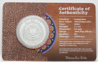 Das offizielle Staatswappen der Republik Kamerun mit den...