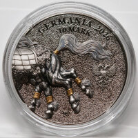 Germania Beasts 2026: Sleipnir Ultra Double High Relief 2 oz Silver BU