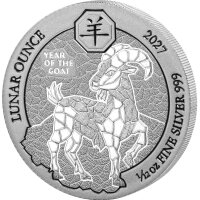 Vorderseite der filigranen Ruanda 10 RW Francs 2027...