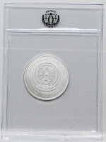 Rückseite der Ruanda 1/12 oz Silbermünze mit...