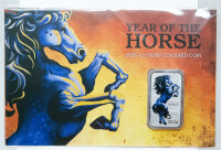 Vorderseite der australischen 1 Dollar 2026 Lunar III...