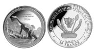 Vorderseite der Kongo 20 Francs 2026 Prehistoric Life II...