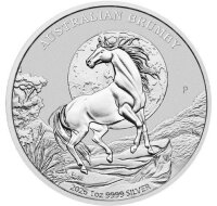 Vorderseite der Australien 1 Dollar 2026 Brumby 1 oz...