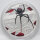 Rückseite der Tuvalu Redback Spider Silbermünze mit dem offiziellen Konterfei Seiner Majestät König Charles III.