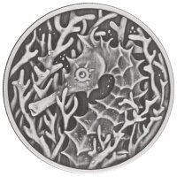 Vorderseite der Samoa 2 Tala 2026 Seahorse 1 oz...