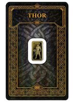 Vorderseite des Gods of Germania Thor 1/100 oz Feingold...