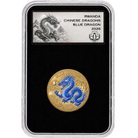 Ruanda 100 Francs 2026 Chinese Dragons Blue Dragon...