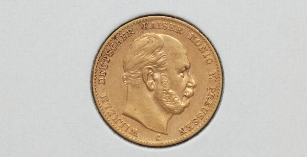 Kaiserreich 10 Mark 1875 - Preussen - Wilhelm - C