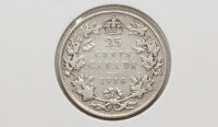 Kanada 25 Cent 1918 - KIng George V.*