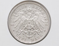 Deutsches Reich 3 Mark 1914 - Ludwig III. von Bayern*