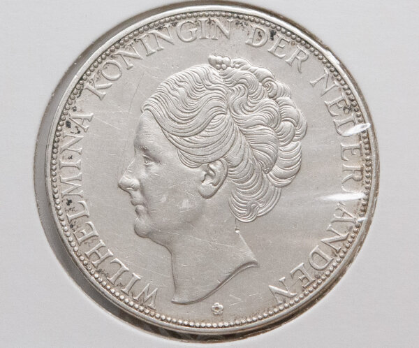 Niederlande 2,5 Gulden 1933 - Wilhelmina*