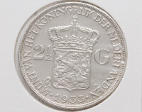 Niederlande 2,5 Gulden 1933 - Wilhelmina*