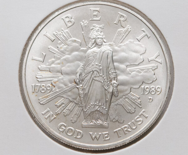 USA 1 Dollar 1989 - Bicentennial of the Congress*