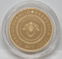 Schweiz 50 Franken 2026 - 120 Jahre Swissmint Gebäude - Gold