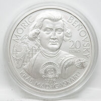 Bildseite der slowakischen 20 Euro Silbermünze 2026...
