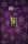 Vorderseite der violetten Safepack Coincard mit dem 1/100 oz Feingoldbarren Gingerbread Man der Germania Mint.
