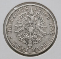 Deutsches Reich 2 Mark 1883 - Wilhelm I.- Preussen*