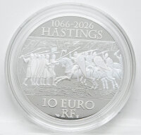 Frankreich 10 Euro 2026 - 960 Jahre Schlacht von Hastings - Silber