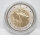 Europäische Wertseite der Reverse Proof Münze aus San Marino mit spiegelnden Akzenten.