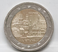 Vorderseite der litauischen 2 Euro Gedenkmünze 2026...
