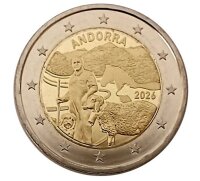 Rückseite der Andorra Coincard mit technischen...