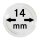 Lindner Kapseln - 14 mm - 10er Pack