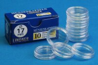 Runde Münze mit geprägtem Adler-Motiv,...