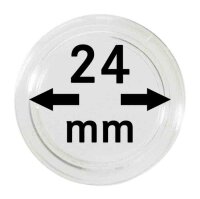 Lindner Kapseln - 24 mm - 10er Pack