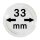 Lindner Kapseln - 33 mm - 10er Pack